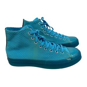 Converse Chuck Taylor All Star Gnarley Blue Neon Wave Woven High Top Mens 11